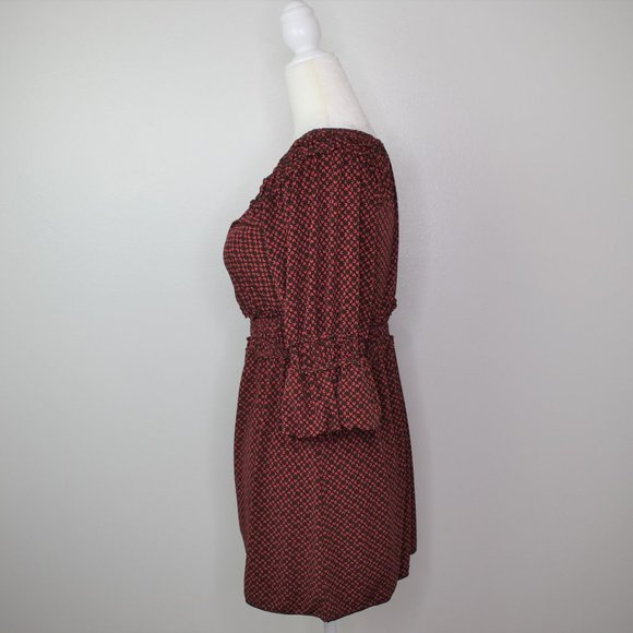 Sophie Max Boho Bell Sleeve Tunic Top Size XS NWT - Picture 2 of 11